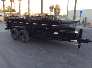 2025 Innovative 83" x 14' 14K 24" SIDES Dump trailer