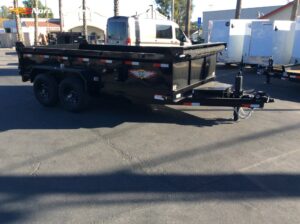 2025 H&H 83" x 14' 14K 24" SIDES Dump trailer