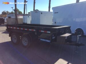 2025 Sure-Trac 5' x 10' 7K 16" SIDES Dump trailer