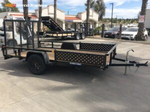 2025 Sure-Trac 7' x 12' SIDE LOAD Utility trailer
