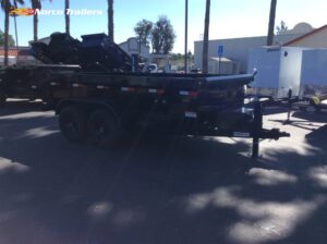 2026 Innovative 83" x 12' 14K 24" SIDES Dump trailer