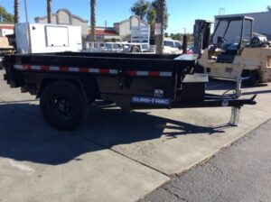 2025 Sure-Trac 5' x 8' 5K 24" sides Dump trailer