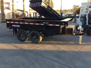 2025 Sure-Trac 6' x 10' 10K 24" SIDES Dump trailer