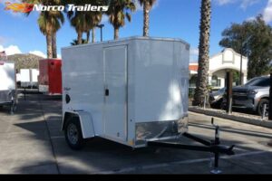 2024 Pace American OBV DLX 5' x 8' Enclosed Cargo Trailer