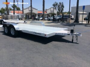 2025 Featherlite 8' 6" x 16' Car Hauler Flatbed trailerA