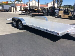 2025 Featherlite 8' 5" x 18' Car Hauler Flatbed trailer