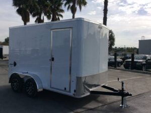 2026 Pace American 7' x 12' OUTBACK DELUXE Enclosed Cargo trailer